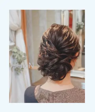 ヘアアレンジ sHioN髪質改善 美髪矯正／ヘア着付けのヘアスタイル