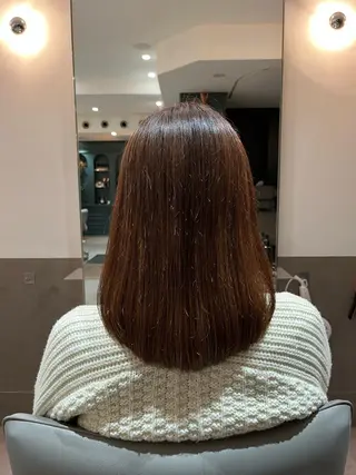 ミディアム 🌻暖色カラー🌻 sakuraのヘアスタイル