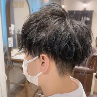 ショート パーマ メンズ メンズパーマ 西條真治のヘアスタイル