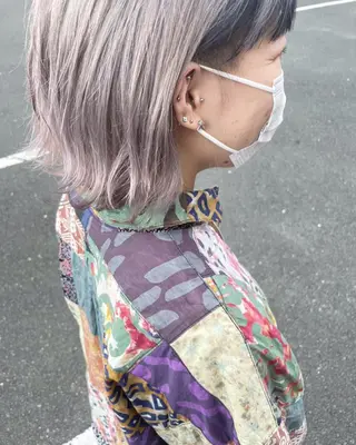 ショート カラー 毛流れフェザー スタイル🔹竹内凌のヘアスタイル