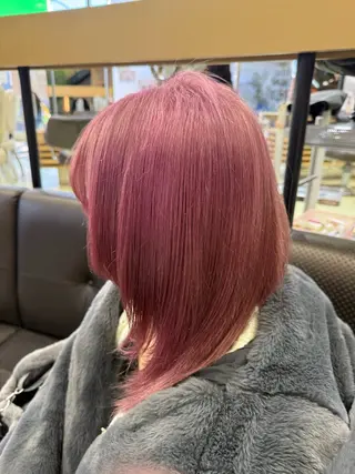 ミディアム カラー メンズ特化美容師 タケルのヘアスタイル