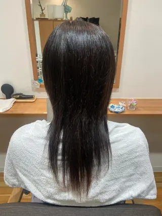ロング 高松 莉璃のヘアスタイル
