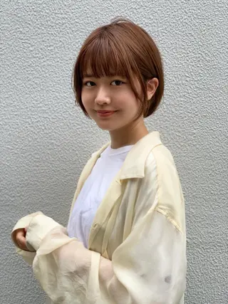 ショート CiNEMA daikanyama所属・透明感カラー🫧 今泉健太のヘアスタイル