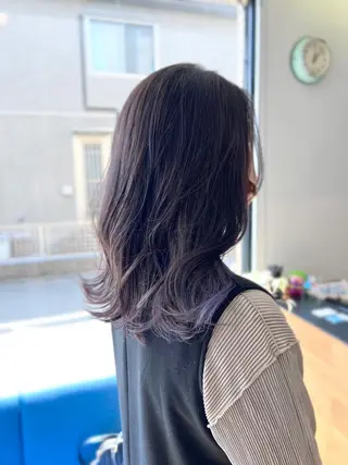 カラー 堀 望美のヘアスタイル