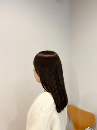 ロング カラー 川端 明莉のヘアスタイル
