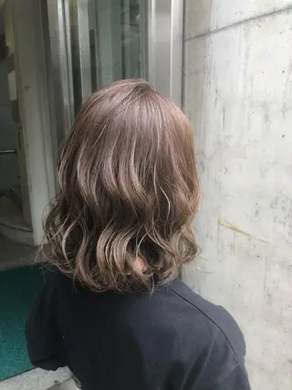 ミディアム 片桐 大介のヘアスタイル