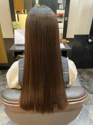 ロング 岸田 怜奈のヘアスタイル