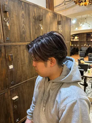 カラー メンズ 韓国ヘア🫧艶カラー 🫧髪質改善/オオヤのヘアスタイル