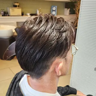 メンズ カラー 暖色カラー/髪質改善 /メンズ🧡莉南のヘアスタイル