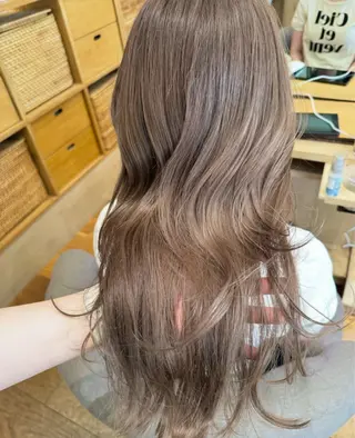 セミロング カラー 名古屋美容師/ さちのヘアスタイル