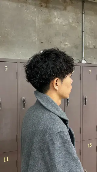 メンズ 大本 メンズ/パーマのヘアスタイル