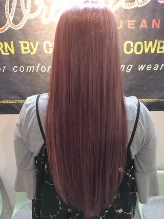 ロング カラー 代表 中島貴志のヘアスタイル