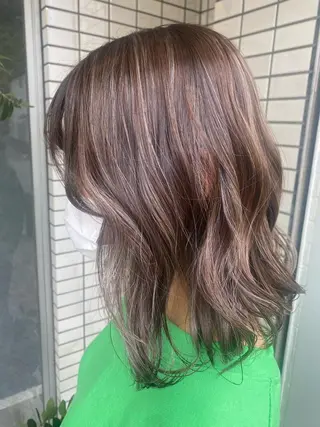 カラー StellA所属・MIZUKI/町田/ ハイトーンカラーのヘアスタイル