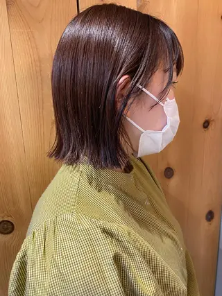 ショート カラー コマツリサ ROCCO eastのヘアスタイル