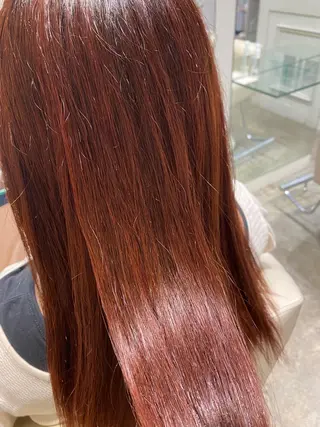 セミロング カラー HOLIDAYS CARE&SPA所属・キクチ ホナミのヘアスタイル