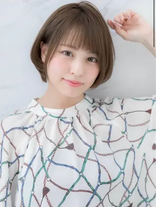 ショート LOREN 自由が丘所属・🩵藤間 妃南🩵のヘアスタイル