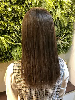 セミロング 水谷 菜央のヘアスタイル