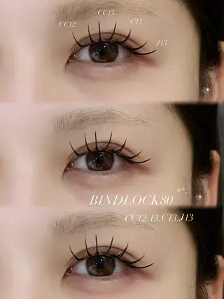 マツエク・マツパ CreBiA🎀 ayaのマツエク・マツパデザイン