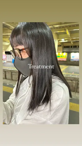 セミロング momoha 『モテヘア🍓』のヘアスタイル