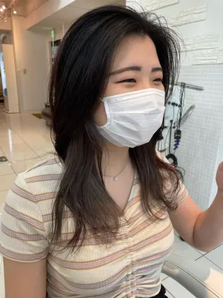 ロング カラー 美容学生必見❣️お得 クーポン有り💓池辺のヘアスタイル