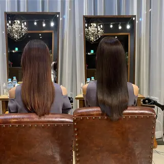 ロング 六本木縮毛矯正/髪質 改善/LOANA鈴木のヘアスタイル