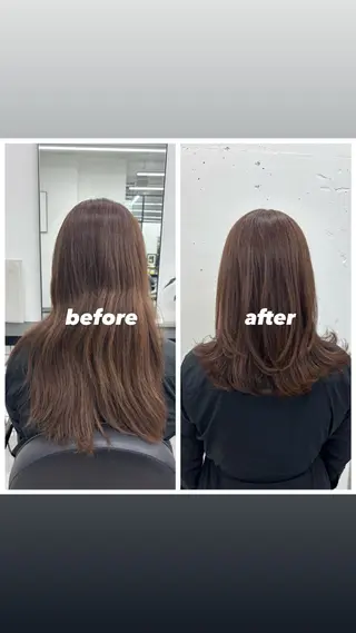 ミディアム 🌼あいり🌼 JILLSTUDIOのヘアスタイル