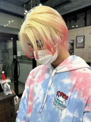 ショート カラー 遠藤沙也加 /レイヤーカットのヘアスタイル