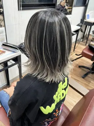 ミディアム カラー 原田 英希のヘアスタイル