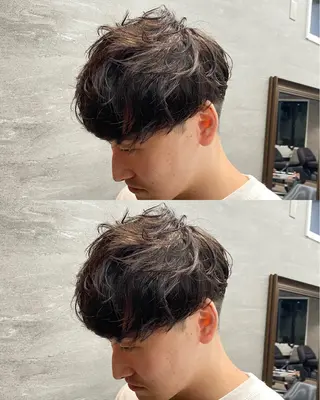 パーマ メンズ 🔷似合わせメンズ カットKUMA🔷のヘアスタイル