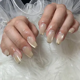 ネイル シュシュ 🎀 girly nailのネイルデザイン
