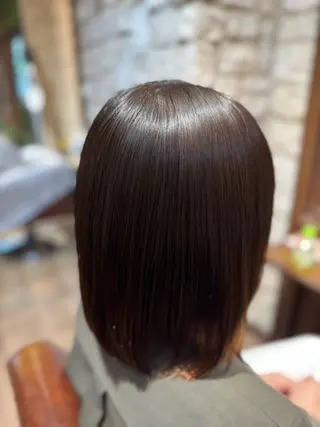 ミディアム 小野聡一郎/縮毛矯正 パーマ/shaluのヘアスタイル