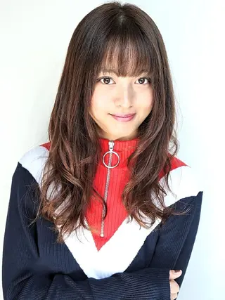 ミディアム カラー パーマ 🌿flencia 丸　和博🌿のヘアスタイル