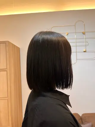 ミディアム 臺 佳連のヘアスタイル