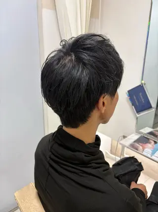 メンズ 栗田 優月のヘアスタイル