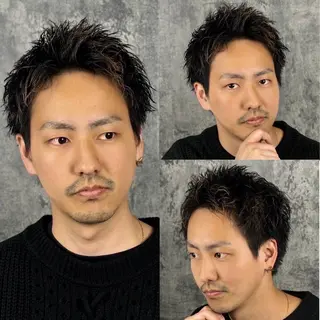 ショート メンズ 福満 拓のヘアスタイル