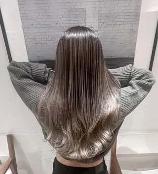 ロング 佐藤/本物志向の 髪質改善サロンのヘアスタイル