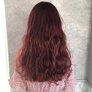 ロング カラー mizuki  韓国 ヘア/髪質改善のヘアスタイル