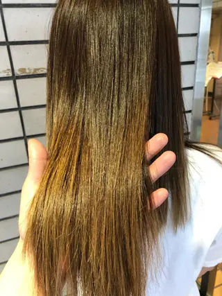 ロング 似合わせ／代表 髪質改善/山田将大のヘアスタイル