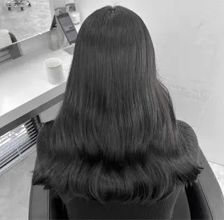 ロング カラー 🤍ベージュ/透明感 韓国ヘア/まりん🤍のヘアスタイル