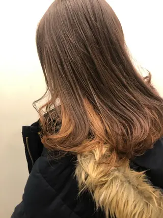 ミディアム カラー パーマ ヘアアレンジ apish aoyama所属・武 愛子の眉毛・アイブロウイメージ