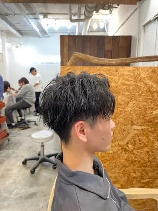 ショート パーマ メンズ 【髪質改善・美髪 矯正】🌟だいち🌟のヘアスタイル