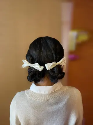 ロング ヘアアレンジ 松本 りんのヘアスタイル