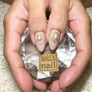 ショート カラー パーマ ヘアアレンジ ネイル マツエク・マツパ MALCAnail(マルカネイル)所属・荒木 莉奈のネイルデザイン