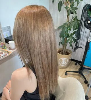 ロング カラー Toy stage所属・Toy stage 大内のヘアスタイル