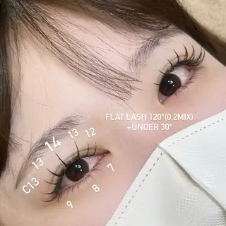 マツエク・マツパ aileen .のマツエク・マツパデザイン