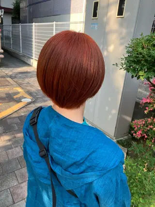 ショート カラー Legami 熊本（レガーミ）所属・清村 和音のヘアスタイル