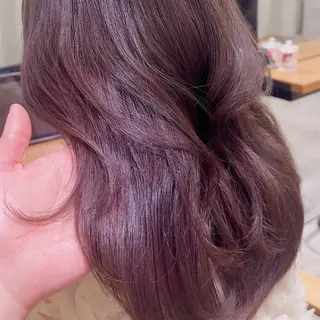 セミロング 艶カラー/ 似合わせカット/といのヘアスタイル