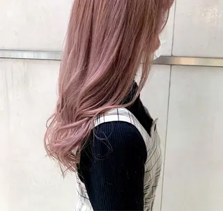 ロング カラー 【韓国艶カラー🎀】 添田 菜摘のヘアスタイル