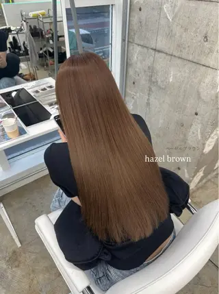 ロング カラー jjeno所属・aisa 札幌カットモデル🎀のヘアスタイル