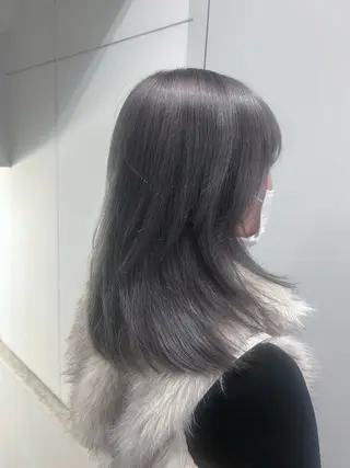 セミロング カラー cope’u ROWEN所属・🪽デザインカラー/ ブリーチ/陽向🪽のヘアスタイル